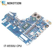 Nokotion-placa-mãe para lenovo 320-15ikb 520-15ikb, sr3lc I7-8550U cpu eg522 eg522 ezeg721 embutida 2024 - compre barato