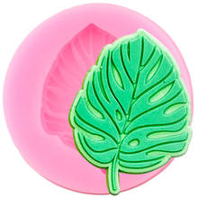 Turtle Leaf Silicone Molds Monstera Leaves Fondant Mold Cupcake Topper DIY Cake Decorating Tools Candy Chocolate Gumpaste Moulds 2024 - buy cheap