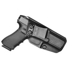Gun&Flower Fast Draw Inside the Waistband Kydex Holster Right and Left Hand Gun Pouch with Belt Clip fit Glock 17/22/31 2024 - buy cheap