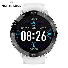 NORTH EDGE Full Touch Screen Smart Watch Men Women’s Watch Heart Rate Fitness Tracker Blood Pressure Sport Mode For Android IOS 2024 - buy cheap