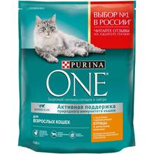 Purina ONE dry food for adult cats with chicken and whole grains, Package, 750 g 2024 - buy cheap