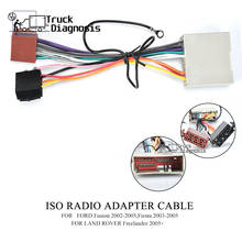 12-035 ISO estándar arnés radio adaptador para fusión Fiesta LAND ROVER Freelander 2024 - compra barato