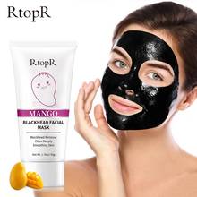 Oil-control Mud Pore Strip Mask Whitening Cream Mango Blackhead Remover Acne Treatment Nose Peel off Mask Nose Peel Skin Care 2024 - buy cheap