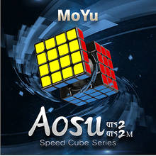 Moyu AoSu GTS2 M 4X4X4 Magnetic magic speed cube GTS 2M 4x4 puzzle cubo magico Competition Cubes 2024 - buy cheap