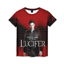 Camiseta 3D Lucifer para mujer 2024 - compra barato