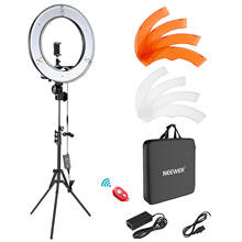 Neewer LED Ring Light Kit 18 Inch Ring Lamp Photo Light Ring for YouTube Makeup Studio Photography Ringlight with Light Stand 2024 - buy cheap