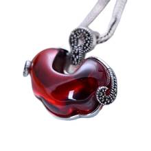 Djjeaxcmy boutique jewelry 925 joyería de plata pura, granate, Xiangyun candado, colgante femenino, versión pequeña. 2024 - compra barato