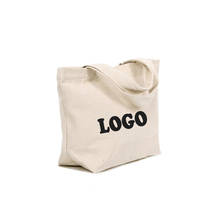 Bolsa de algodón de lona personalizada, bolsa de tela con logotipo, 30x30x10cm, 300 unidades por lote, venta al por mayor 2024 - compra barato
