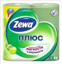 Туалетная бумага двухслойная 4 рулона Zewa Плюс Яблоко TM ZEWA (ЗЕВА) 2024 - купить недорого