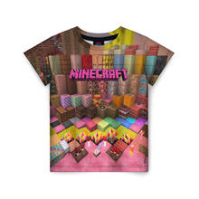 Children's T-shirt 3D Minecraft game 2024 - buy cheap