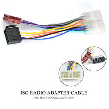 12-037 ISO standard HARNESS Radio Adapter for DAEWOO Nexia Espero 1995+ 2024 - buy cheap