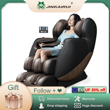 Jinkairui-cadeira de massagem elétrica para vértebra cervical, cobertura completa, tela lcd grande, atualização 8d, aquecimento 2024 - compre barato
