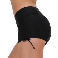 Mini shorts justo justo com cintura baixa, pequeno liso elástico ajustável cintura baixa bodycon praia para mulheres verão 2024 - compre barato