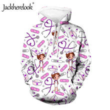 Jackherelook moletom feminino, para uso médico, fisioterapia, quente, harajuku, para outono 2024 - compre barato