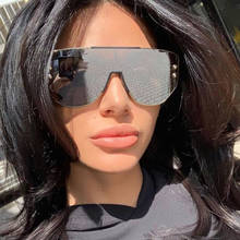 2019 New Fashion Square Sunglasses Women Oversized Unisex High Quality sun glasses women luxury shades Big Frame Glasses Female 2024 - buy cheap