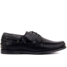 Sail-Lakers Black Leather Men 'S Casual Shoes 2024 - buy cheap