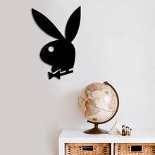 Playboy Logo Icon Wall Room Home Accessory Wooden Table 33x50cm 2024 - buy cheap