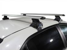 Trophybares-sistema de bagagem de teto para volkswagen golf 7 hb 120 +, mecanismo de bloqueio antifurto, anticorrosão 2024 - compre barato
