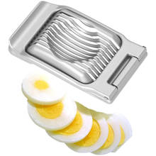 Multipurpose Stainless Steel Boiled Egg Slicer Section Cutter Divider Egg Splitter Carrot Tomato Cutter For Kitchen Cooking Tool 2024 - buy cheap