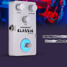 Bass Guitar Effects Pedal Classic Distortion True Bypass Musical Instrument Professional Accessories Coolmusic for Music Studio 2024 - buy cheap