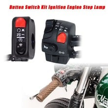 7/8 "22mm Motorcycle Switch Motorcycle Horn Button Steering Signal Fog Lamp Start Handle Controller Switch 2024 - buy cheap