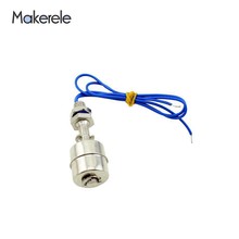O Envio gratuito de Aço Inoxidável Interruptor de Flutuador 110 v/220 v Makerele MK-SFS6010 Líquido Nível de Água Interruptor do Sensor de Controle