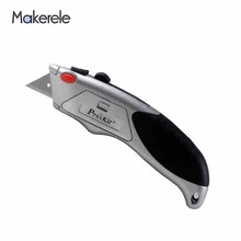 Utility Knife Auto-Load Box Cutter Heavy Duty Retractable Rubber Grip  Original with Retail Box, DK-2112 2024 - buy cheap