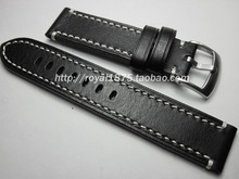 18 19 20 21 22mm high quality Italy Genuine Leather Watch Strap Handmade Watch Band Black Watchband for Hamilton Mido Longines 2024 - buy cheap