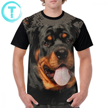 Rottweiler T Shirt Rottweiler - Metzgerhund Digital Art T-Shirt 100 Polyester Oversize Graphic Tee Shirt Basic Graphic Tshirt 2024 - buy cheap
