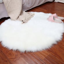 Soft Artificial Sheepskin Rug Chair Cover Bedroom Mat Artificial Wool Warm Hairy Carpet Seat Wool Warm Textil Fur Area Rugs 27 2024 - buy cheap