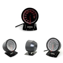 Universal 12V 2.5 Inch 60mm 4- 6- 8- Car Cylinder Engine With Red White Lighting LED Car Oil Temperature Temp Meter Gauge 2024 - buy cheap