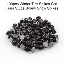100pcs Car Snow Tire Studs Tire Wear-resistant Anti-slip Nails Snow Spikes For Tire Winter Tire Studs 2024 - buy cheap