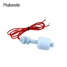Sensor de líquido de nivel de agua para piscina, interruptor flotador de plástico PP de Makerele, 110/220V, MK-PFS5210, envío directo 2024 - compra barato