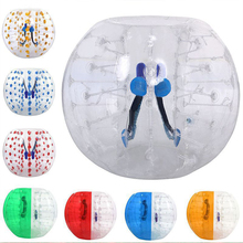 Bolas hinchables Zorb de Tpu de 1,0mm para adultos, pelota de fútbol con burbuja, parachoques de aire, 1,5 m, envío rápido 2024 - compra barato
