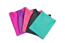 5 цветов, Женская Профессиональная футболка для фитнеса, бега, спорта, быстросохнущие футболки с коротким рукавом, Женские топы для упражнений 2024 - купить недорого