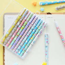 10 pcs/lot Cartoon Sumikko gurashi gel pens for writing Cute 0.5mm colored pen Stationery school office supplies Escolar 2024 - buy cheap