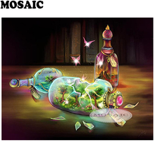 MOSAIC Diamond Embroidery fantasy fairy world 5D Diy Diamond Painting Crystal Mosaic Pictures Handicraft Pictures girl's gift D3 2024 - buy cheap