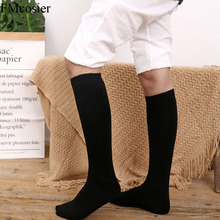 4 Pairs Winter High Quality Big Size Men Thick Long Thermal Warm Terry Calf Socks Black Gray Male 39 40 41 42 43 44 45 2024 - buy cheap