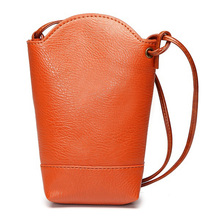 Lady Mini Faux Leather Cross Body Bag Purse Bucket Phone Bag Gift 2024 - buy cheap