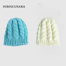 Baby Infant Winter Hat Boys Girls Hat Knitted Beanies Cap Crochet Bebe Thick Cap Warm Hat Photo Props Accessories 0-3M 2024 - buy cheap