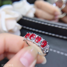 Женское кольцо KJJEAXCMY, из стерлингового серебра 925 пробы с инкрустированным натуральным цветным сапфиром 2024 - купить недорого
