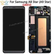 Super AMOLED lcd For Samsung Galaxy A8 Star LCD For SAMSUNG G8850 lcd display LCD with frame Screen Touch Digitizer Assembly 2024 - buy cheap
