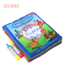 Libro de dibujo con 2 bolígrafos mágicos para niños, tablero de pintura de animales, juguetes educativos de aprendizaje 2024 - compra barato