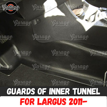 Guards of inner tunnel for Lada Largus 2011- ABS plastic accessories protect of center carpet car styling tuning 2024 - buy cheap