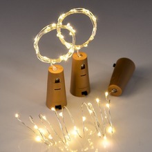 10 pces 2m 20led slive fio string light incluído baterias para decoração de casamento natal 2024 - compre barato