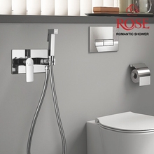 ROSE Built hygienic shower bidet, shower near the toilet, Muslim shower, brass bidet mixer R255 2024 - buy cheap