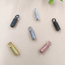 200 PCS 3mm*8mm Copper Snap Hook Connectors Charm Silver Color Antique Bronze Raw Brass Clasps DIY Jewelry Component 2024 - buy cheap