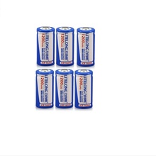 Batería de litio recargable ICR 3,7, linterna de litio brillante, gran capacidad, 1200 V, 16340 mAh, 6 unids/lote 2024 - compra barato