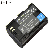 GTF Digital camera battery LPE6N E6 battery E6N Li-ion Battery For Canon EOS 5DS Mark III Mark 6D 7D 60D 60Da 70D 80D Battery 2024 - buy cheap