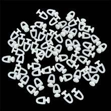 60pcs Curtain Pulley Plastic Rail Curtain Modern Home Improvement Windows Curtains Hardware Accessories Supplies 2024 - buy cheap